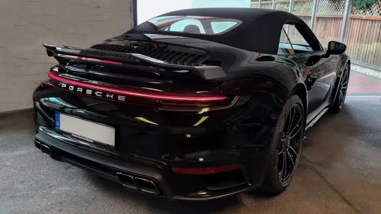 porsche 992 turbo s heckspoiler